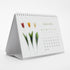 2026 A5 Floral Desk Calendar